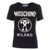Moschino Double Question Mark Black T-Shirt 222EA07149541 2555